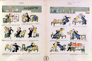 De Spaanse griep, uit 
